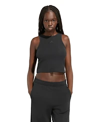adidas Women's Cropped Ribbed Tank Top