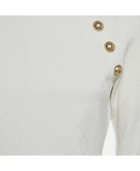 Pre-Owned Balmain Women's Textured Knit Pullover
