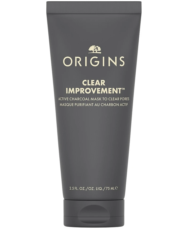 Origins Clear Improvement Active Charcoal Face Mask to Clear Pores, 2.5 oz.