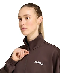 adidas Women's Hyperglam Track Cropped Training Top