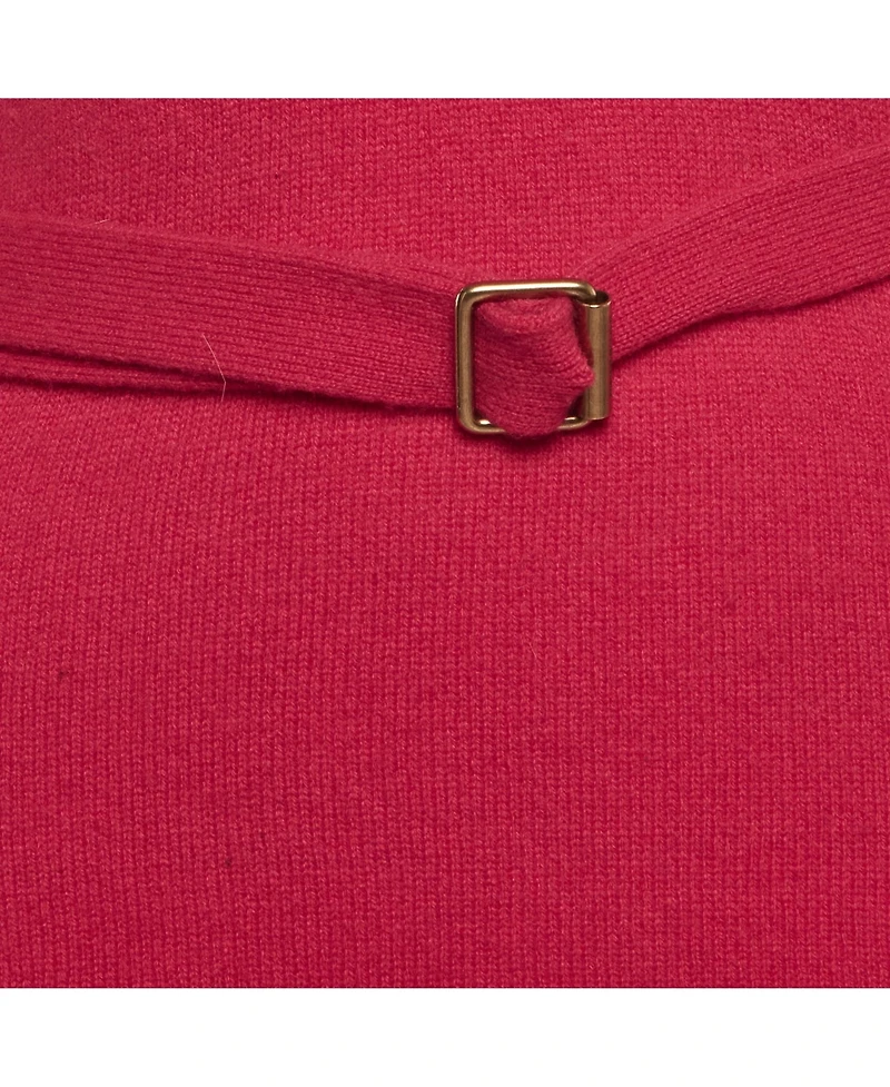 Pre-Owned Burberry Women's Knit Cashmere Belted Sweater