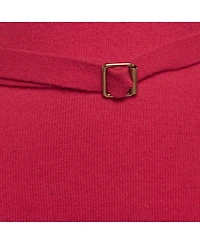 Pre-Owned Burberry Women's Knit Cashmere Belted Sweater