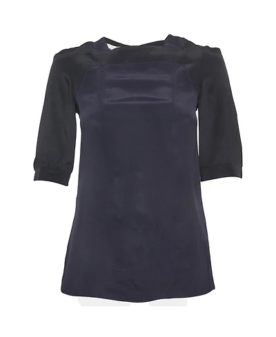 Pre-Owned Marni Women's Satin Short Sleeve Top