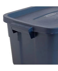 Rubbermaid Roughneck 31 Gallon Storage Box Tote (3 Pack)