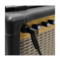 Pyle 10W Portable Mini Electric Guitar Amp, Practice Amplifier with 5" Speaker, Gain & Distortion Controls, Headphone Output, Carry Handle