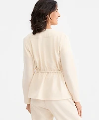 Style & Co Women's LuxLounge Fleece Jacket, Macy's Exclusive