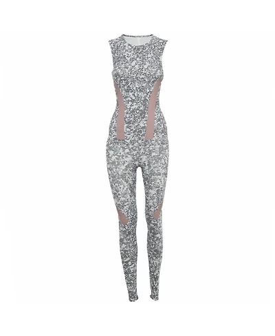 Pre-Owned Stella Mccartney Women's X Adidas Printed Jersey Tank Top and Leggings