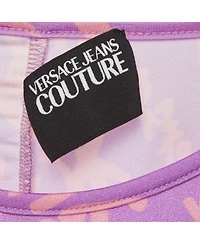 Pre-Owned Versace Women's Jeans Couture Printed Jersey Set