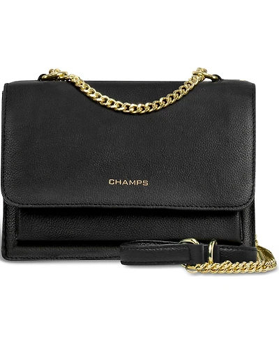 Champs Leather Travel Clutch Shoulder Bag
