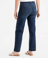 Style & Co Women's Shaping Wide-Leg Jeans, Macy's Exclusive