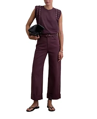 Scalpers Women's Jewellpleats Tee