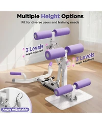 Fed Fitness Squat Machine for Women, Adjustable Glute Trainer, 400LBS Home Gym Equipment