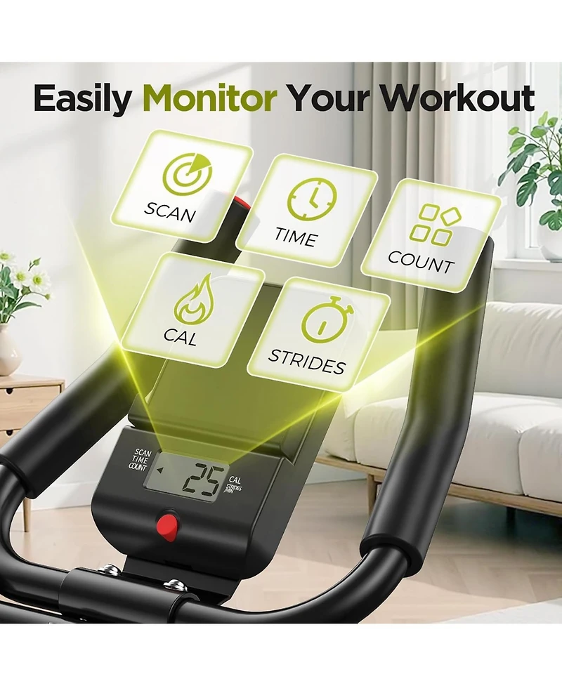 Fed Fitness Adjustable Ab Workout Machine for Home Gym, Full Body Strength Training Exercise Equipment, Foldable Waist Trainer for Body Shaping