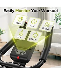 Fed Fitness Adjustable Ab Workout Machine for Home Gym, Full Body Strength Training Exercise Equipment, Foldable Waist Trainer for Body Shaping