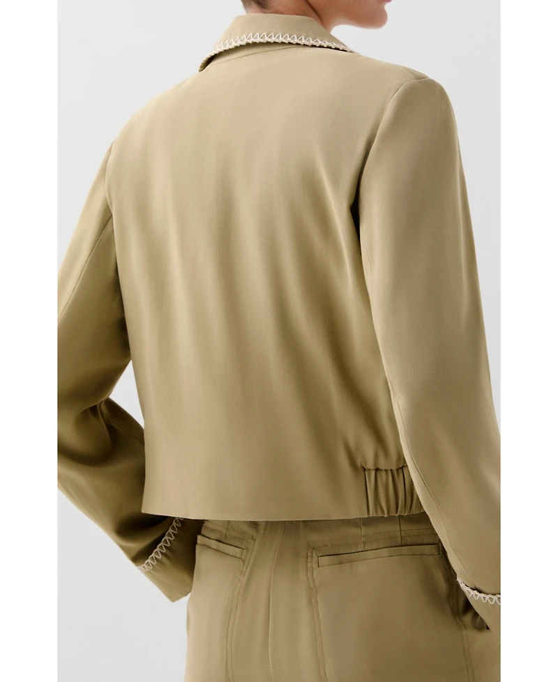 Scalpers Women's Safari Stitching Jacket