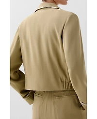 Scalpers Women's Safari Stitching Jacket