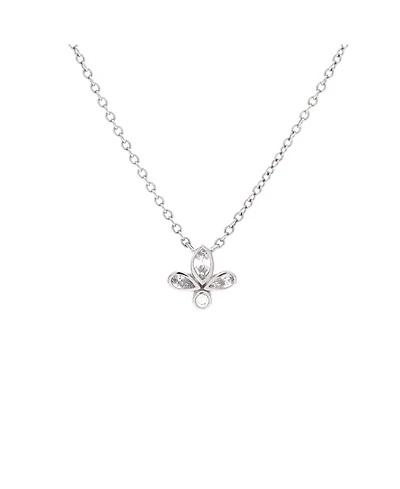 Pre-Owned Tiffany & Co Fleur de Lis Pendant Necklace