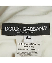Pre-Owned Dolce & Gabbana Women's Printed Cotton Mini Dress