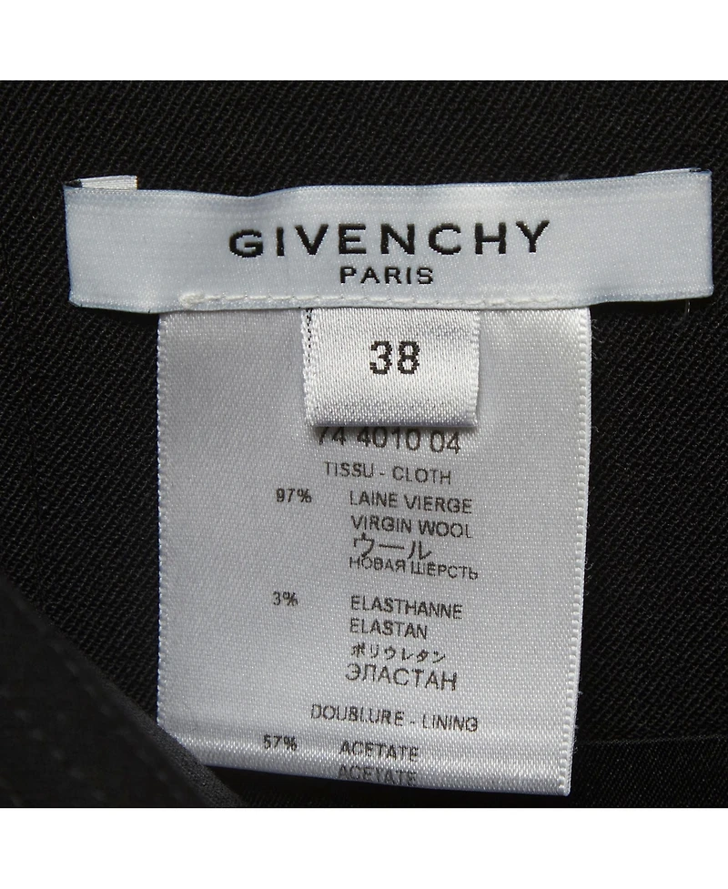 Pre-Owned Givenchy Women's Gabardine Pencil Skirt