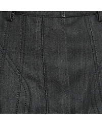 Pre-Owned Balenciaga Women's Denim Mini Skirt