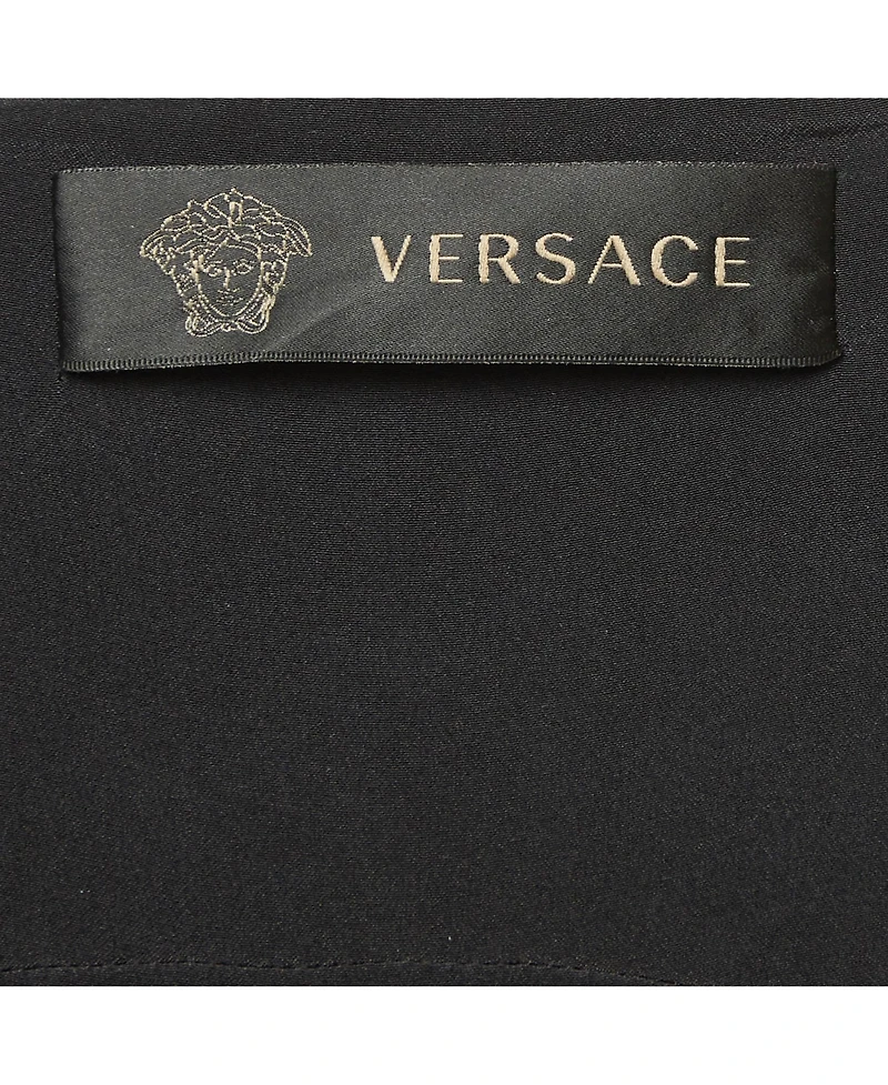 Pre-Owned Versace Women's Cotton Knit Mini Dress