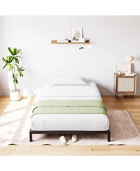 gaomon 8 Inch Size Bed Frames Heavy Duty Metal Platform Bed with Under Bed Storage, Sturdy Steel Slat Support