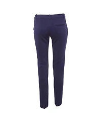 Pre-Owned Emilio Pucci Women's Stretch Crepe Straight Fit Trousers
