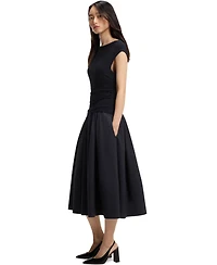 Boss by Hugo Women's Structured-Jersey Slim-Fit Dress