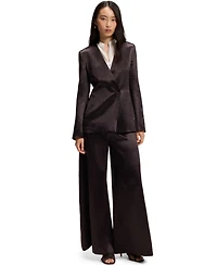Boss by Hugo Women's Relaxed-Fit Sandwashed Silk Blouse