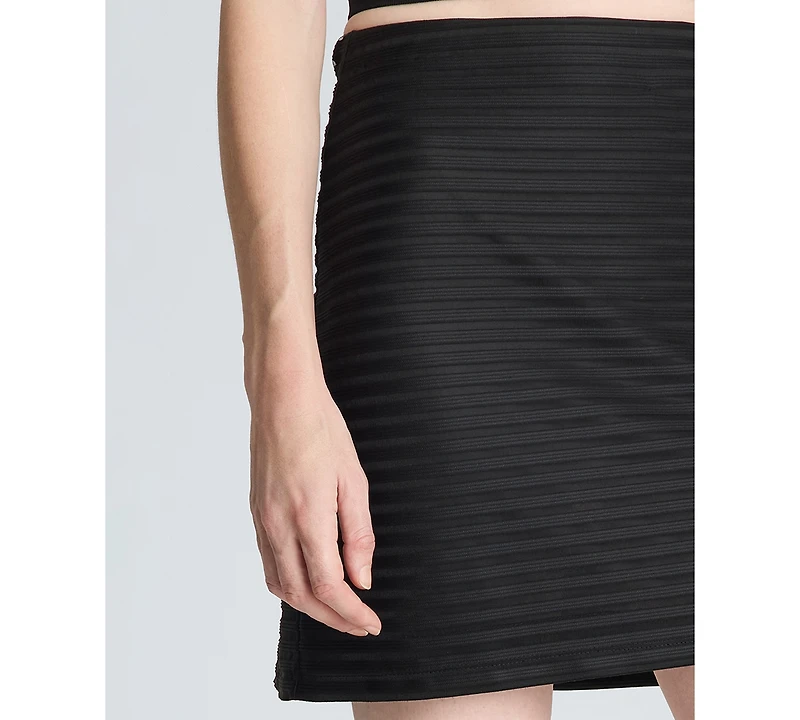 Kenneth Cole Women's Pull-On A-Line Mini Skirt