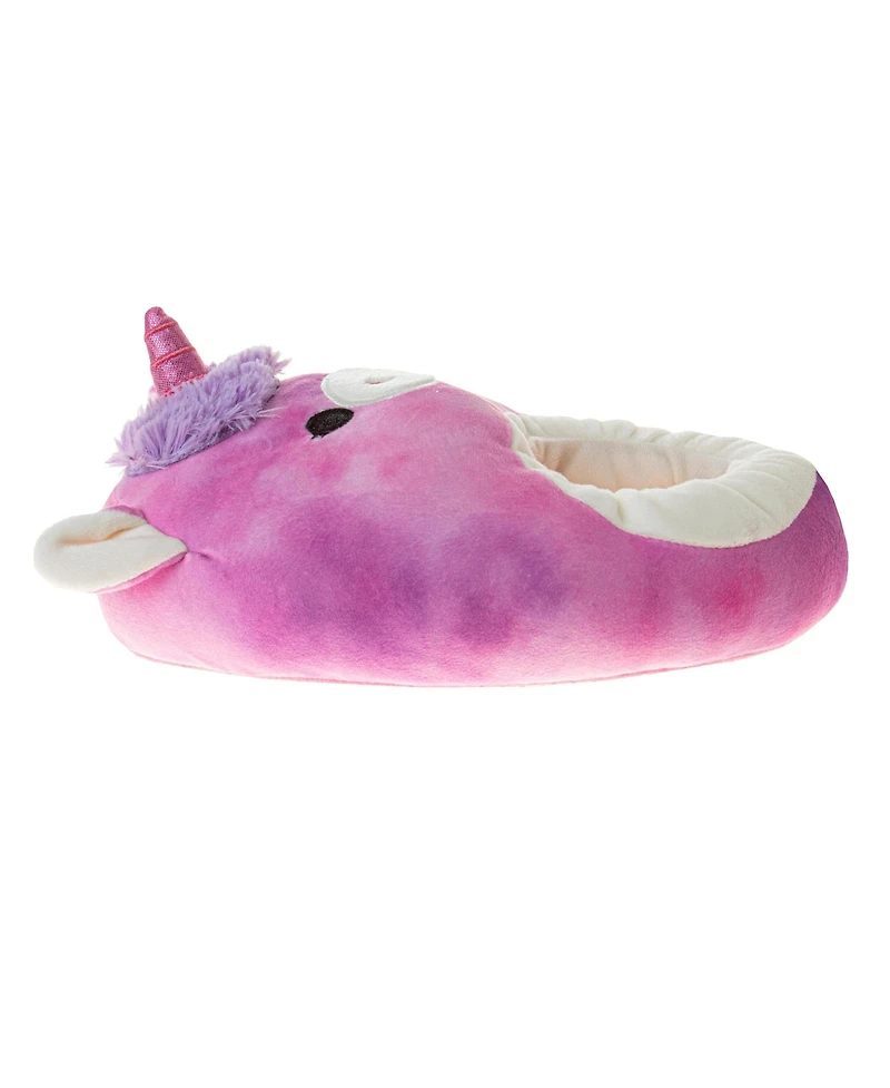 Squishmallow Toddler Lola the Unicorn Dual Slippers Ultra Soft Plush Comfort