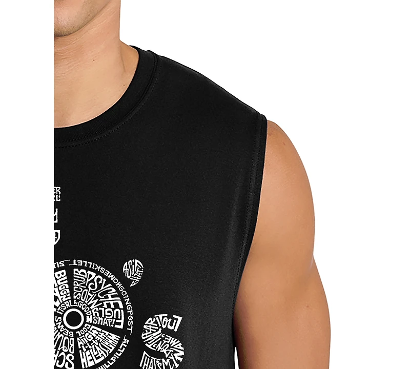 La Pop Art Men's The 90's Tank Top