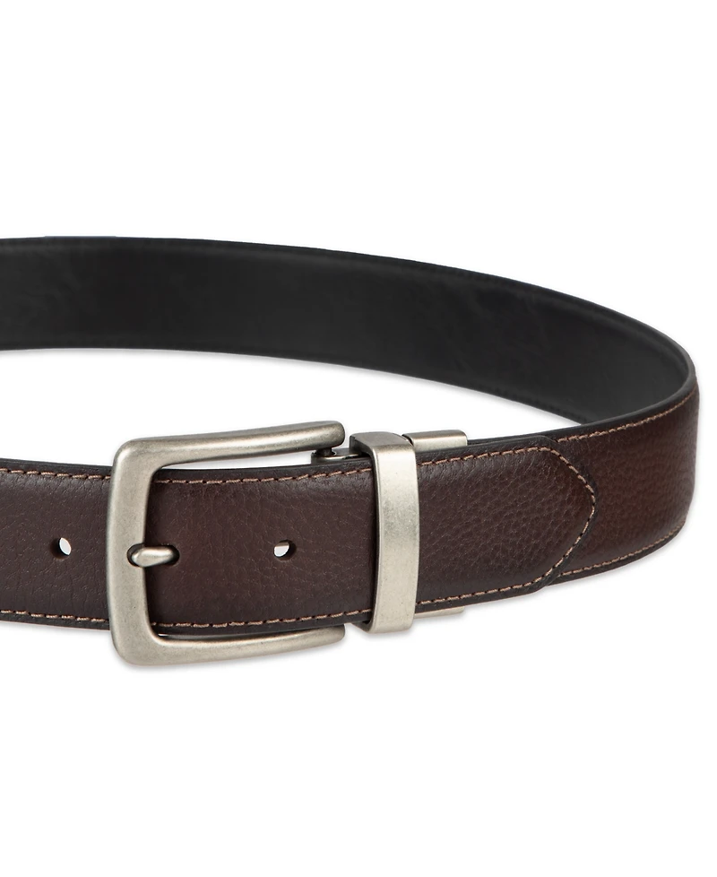 Levi's Men's 2-In-1 Reversible Harness Buckle Belt