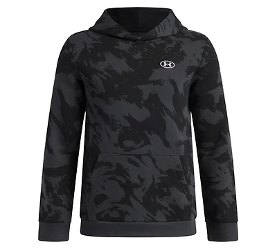 Under Armour Boys' 8-20 Rival Fleece Printed Hoodie