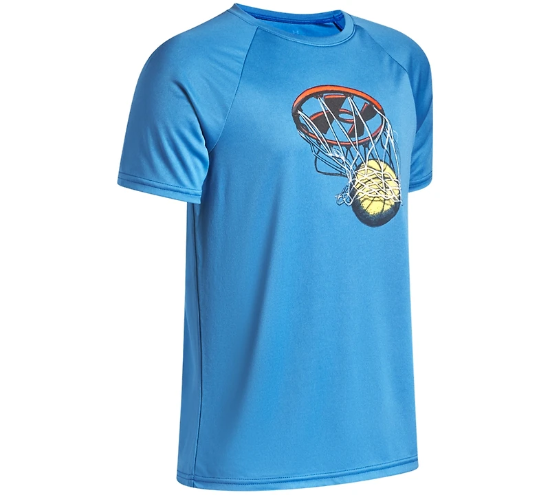 Under Armour Boys' 8-20 Tech Basketball Short-Sleeve T-Shirt