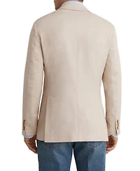 Reiss Men's ManciTailored-Fit Double-Breasted Herringbone Blazer