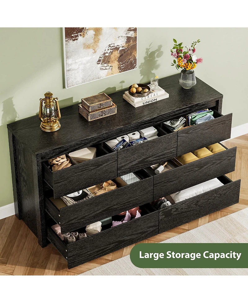 homfan Modern 7 Drawer Dresser for Bedroom