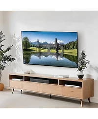 Unho Low Profile Tv Mount, 30-86 Inch, 60kg, 15 degrees Tilt, Vesa up to 800x400