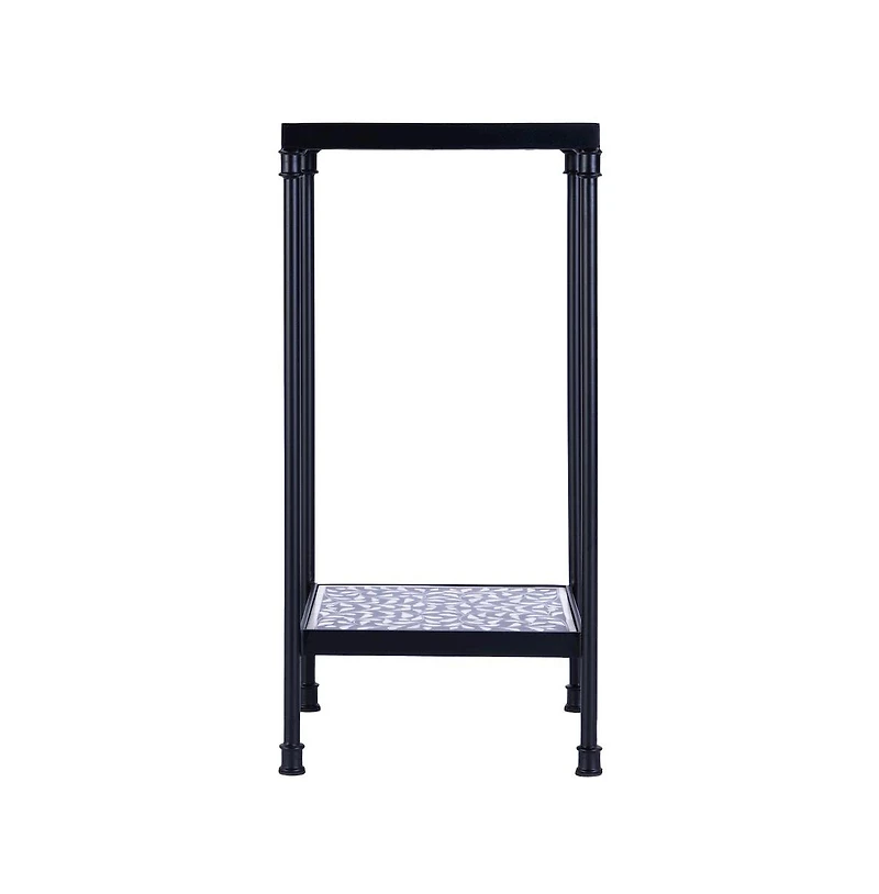 Butler Specialty Lana Resin and Bone Inlay Side Table