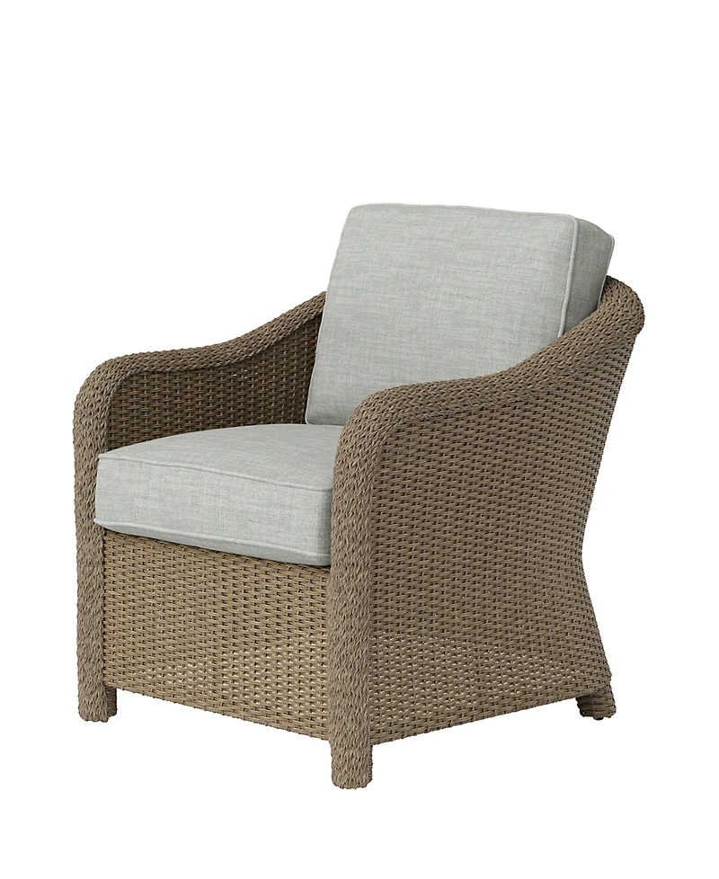 Agio Sonetta 3-Piece Outdoor Club Chairs and End Table Set