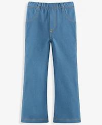 First Impressions Baby Girls' 3M-24M Mix & Match Knit Denim Jeggings, Macy's Exclusive