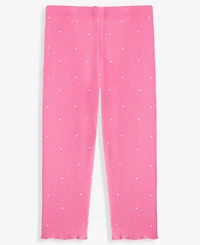 First Impressions Baby Girls' Mix & Match Dot-Print Rib Leggings, Macy's Exclusive