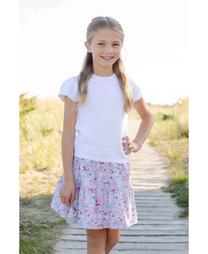 Florence Eiseman Big Girl Floral Skirt