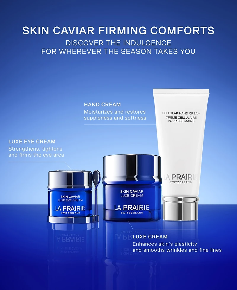 La Prairie 3-Piece Skin Caviar Firming Comforts Set