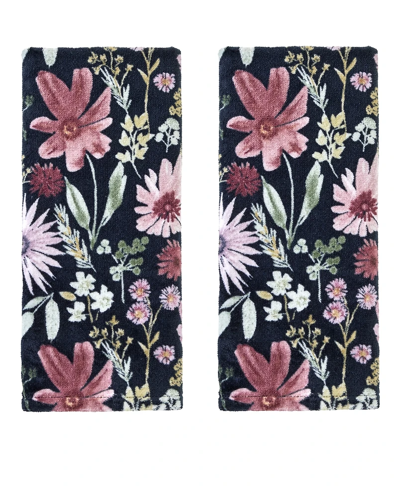 Skl Home Wildflower Printed 2-Pc. Hand Towel Set