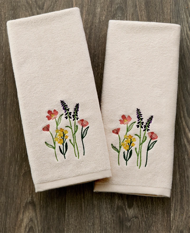 Skl Home Meadow Bouquet 2-Pc. Hand Towel Set