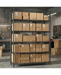 Streamdale Furniture 6-Tier 2100LBS Metal Wire Shelving Unit