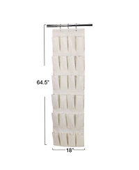 Household Essentials24-Pocket Over the Door Shoe Organizer