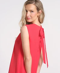 Isaac Mizrahi Women's Crewneck Sleeveless Dress
