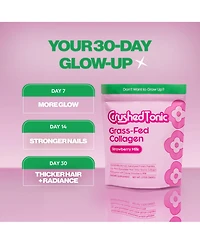 Crushed Tonic Strawberry Milk Collagen Supplement